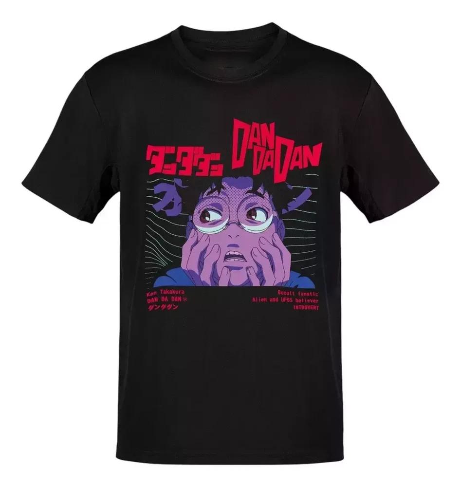 Anime Dandadan Ken Takakura Okarun T Shirt Size S 4xl Gift For Friends S