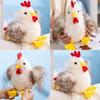 Plüsch-Hühnerspielzeug mit PP-Baumwollfüllung zum Spielen und für Komfort für Kinder