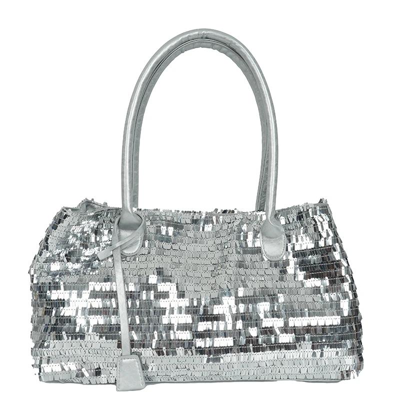 

Fashion Sequin Large Capacity Casual Tote Bags Trend Women s Shoulder Bags Advanced Sense Commute Versatile Bag