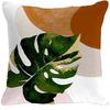 New Nordic Green Plant Printed Pillow Case Sofa Pillow Leaf Series Decorative Pillow Linen