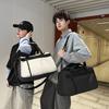 New yoga fitness bag, outer travel storage duffel bag, large capacity business trip boarding aircraft shoulder bag
