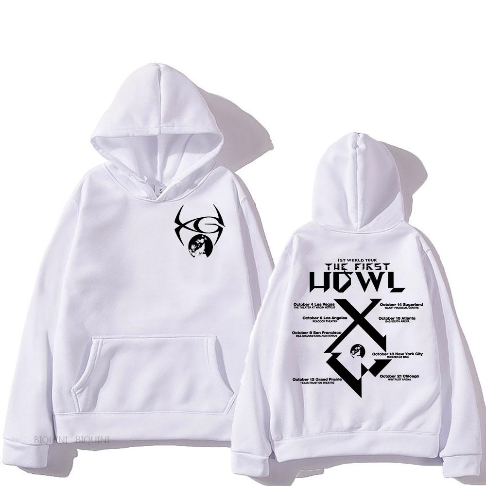 Die First World Tour XG Band Hoodies Woke Up Album Print Sweatshirts für Fans Sudaderas Con Capucha Herren Damen Kleidung
