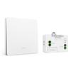 Self-Powered Wireless Remote Control Switch: No Wiring, No Battery, Waterproof, Elastic Return, Random Placement