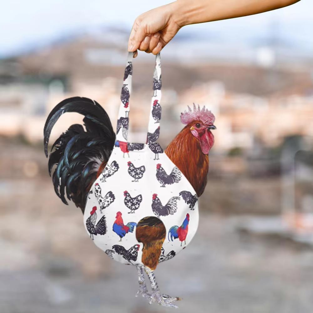 Bolsa de transporte universal para pollitos de mascota Bolsa de mano transpirable para pollos Bolsa práctica para atrapar gallinas Gallo