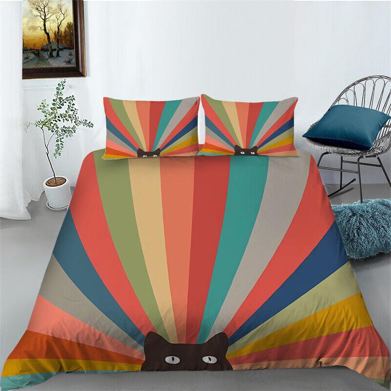 Cartoon Pattern Bedding Quilt/Duvet/Doona Cover Set Pillowcase