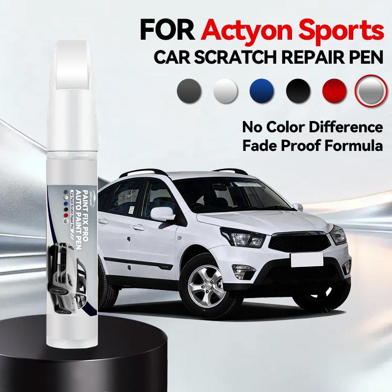 

OPRTAMG Purpose Vehicle For SsangYong Actyon Sports1990-2026 Paint Repair Pen Touch Up Scratch Remover DIY Auto Accessories Blac срібний