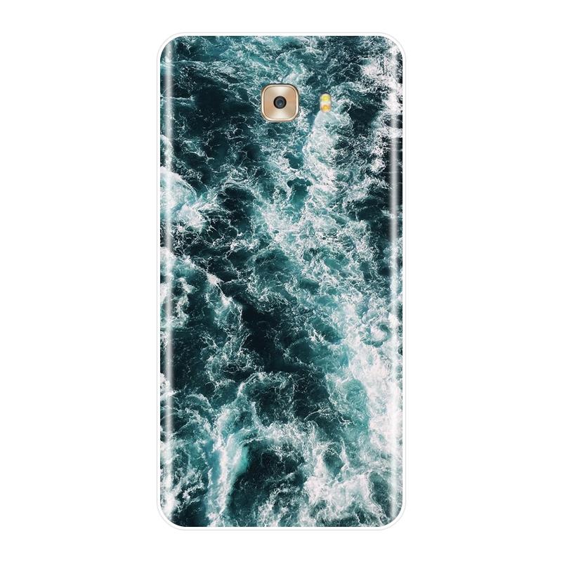 

Задня кришка для Samsung Galaxy C5 C7 C8 Wave Ocean Beach Sea Cool Soft Silicone Case For Samsung Galaxy C5 C7 C9 Pro Phone Case Galaxy C7
