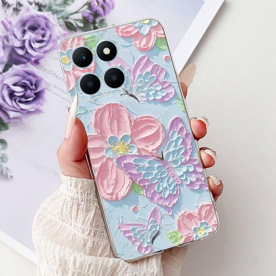 For Huawei Honor X6a Case Cute Animals Soft Silicone Phone Cases For Honor X 6A 6B X6a X6b HonorX6a Cover Ultra-thin TPU Housing