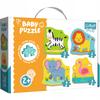 Puzzle Baby Classic Zwierzątka Na Safari 36073