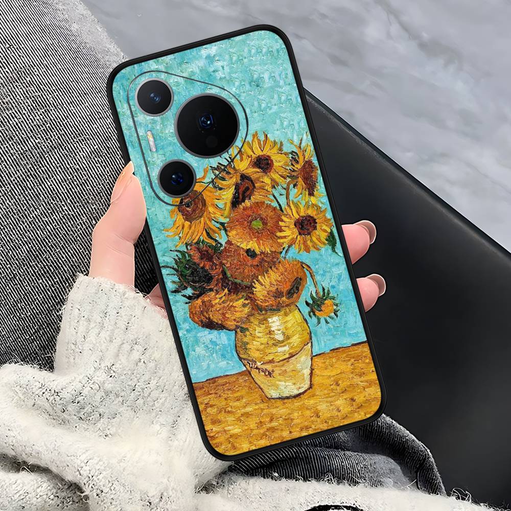 Coque de téléphone Art Vincent Van Gogh Pour Huawei P 8 9 10 20 30 40 50 Pro Lite Psmart Honor 10 lite 70 Mate 20lite