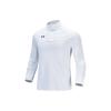 Under Armour Logo Print Half Zip Trainings-Hoodie Herren Hoodies Weiß 21600601-100