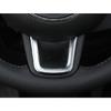 For Jeep Compass 17-2021 Matte Silver Steering Wheel U Sheet Cover Trim 1pcs