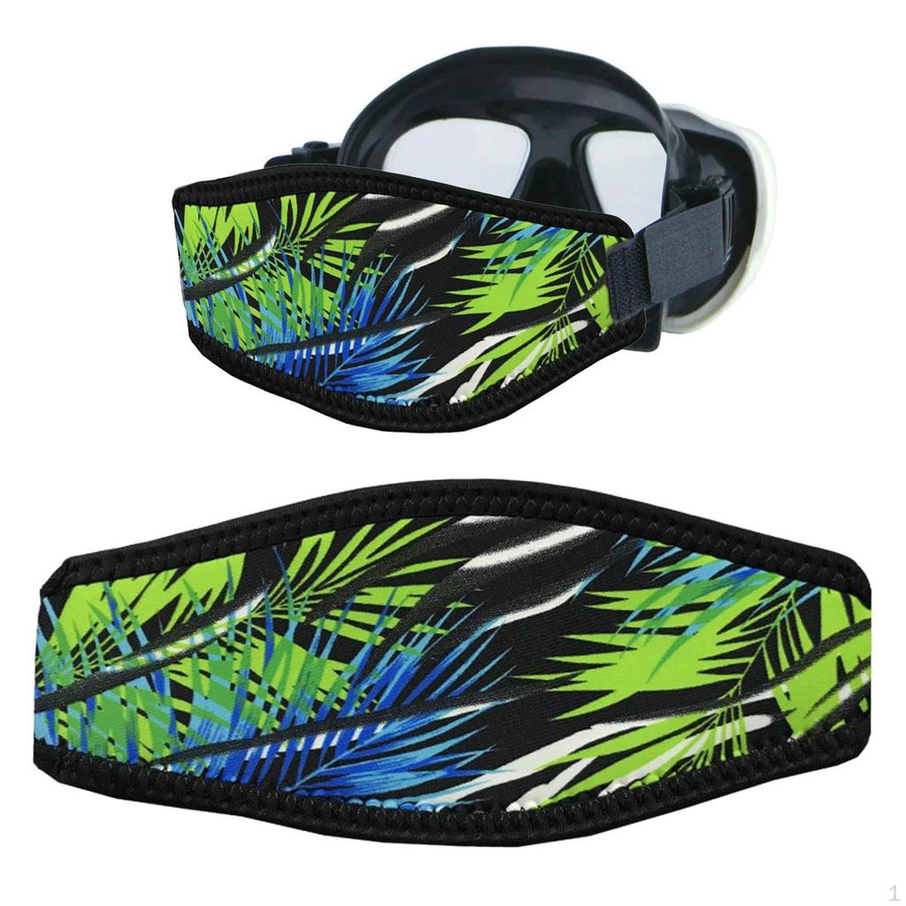 Dive Mask Strap, Cover for Diving Decorative Non Slip Snorkeling Gear Eyeglasses Strap