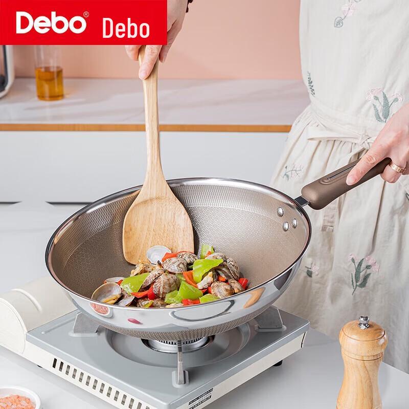 DePao George 30cm Titanium Non-stick Wok