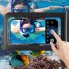 Adjustable Strap Waterproof Phone Pouch Lightweight Dry Bag Transparent Hanging Neck Bag  Swimming