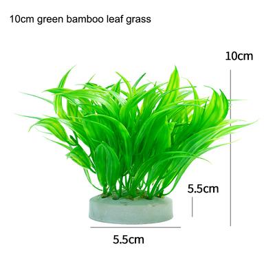 צמחי מים מלאכותיים יצירתיים אקווריום מיכל דגים שיח מזויף מימי עש מים ירוק קישוט סימולציה לצפייה