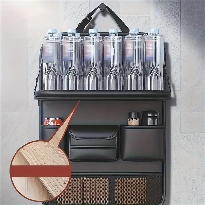 Automotive Back Pockets Multifunctional Backseat Storage Pocket Car Seat Back Organizer Multiple Compartment Storage Bag