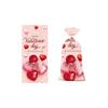 OPP Valentine's Day Flat Candy Packaging Bag Transparent Love Rose Printed Plastic Bag