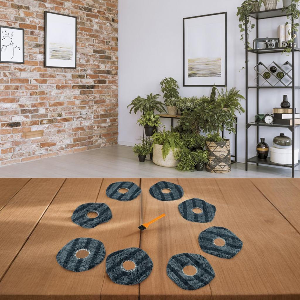 Mop ușor de instalat pentru tampoane pentru eufy X10 Pro pentru aspiratorul robot Omni X9 Pro