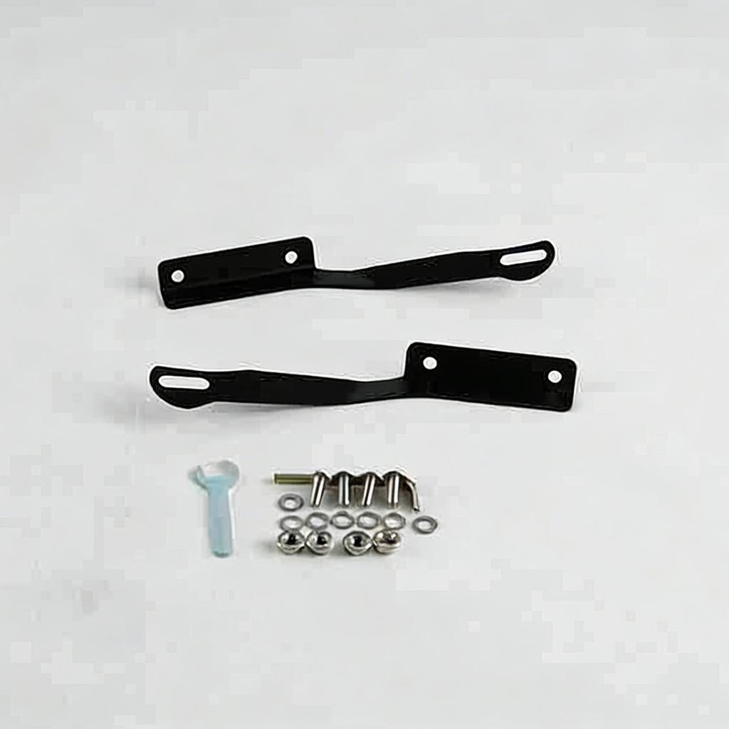 Easy Installation Motorcycle Windshield permanent Look Lightweight ABS Plastic For Different Bikes