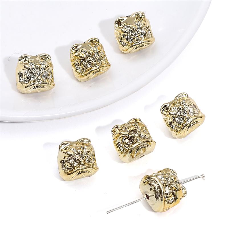 Acrylic Beads Lion Charms Beads For DIY Bracelet Necklace Jewelry Making