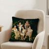 Kpop Group IIdle Office Cushion Pillowcase Car Cushion CoverXCM Lumbar Pillowcase Sofa Pillowcover