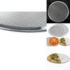 Aluminum Pizza Tray Round With Premium Material For Home Baking And Commercial Use