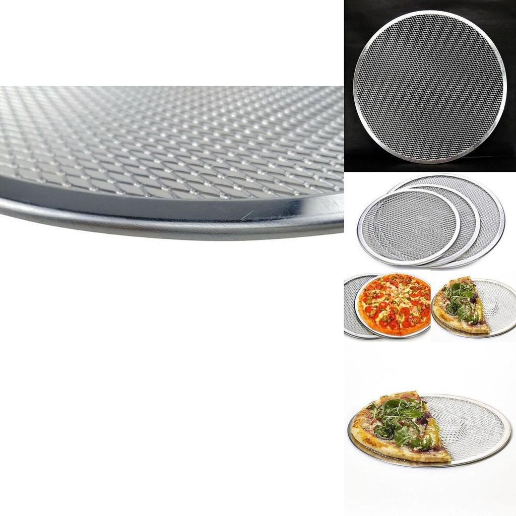 Aluminum Pizza Tray Round With Premium Material For Home Baking And Commercial Use
