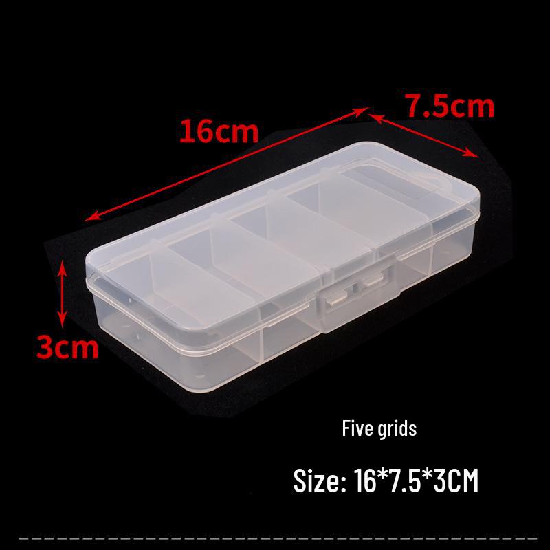 Transparent PP Plastic Fishing Tackle Storage Box