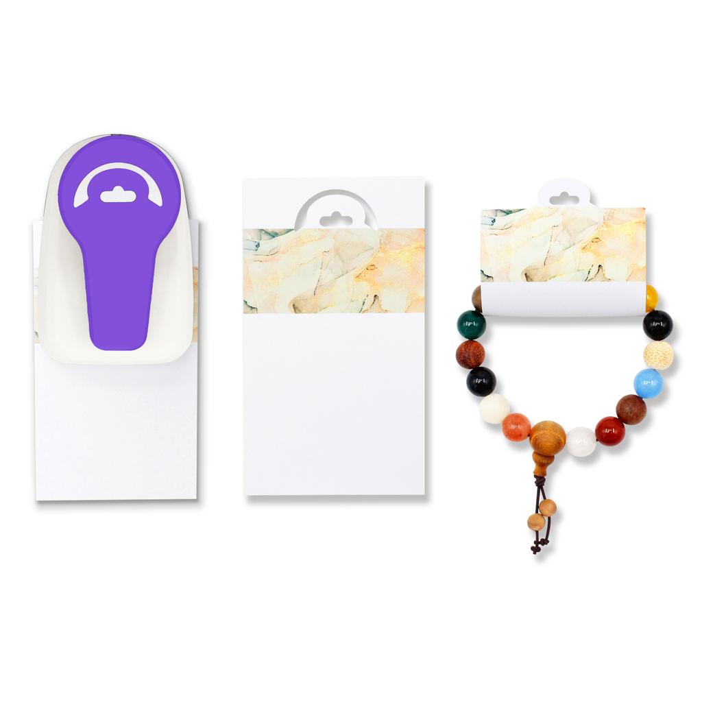 Earring Necklace Bracelet Headband Hang Tag Cardboard Holder Puncher Punch Card Tool for cards,  paper punch Jewelry Card