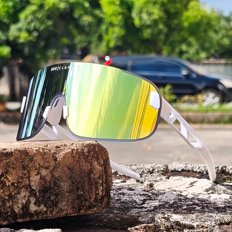

POC ELICIT3 Interchangeable Lens Sunglasses for Cycling, Mountaineering, Hiking, and Running