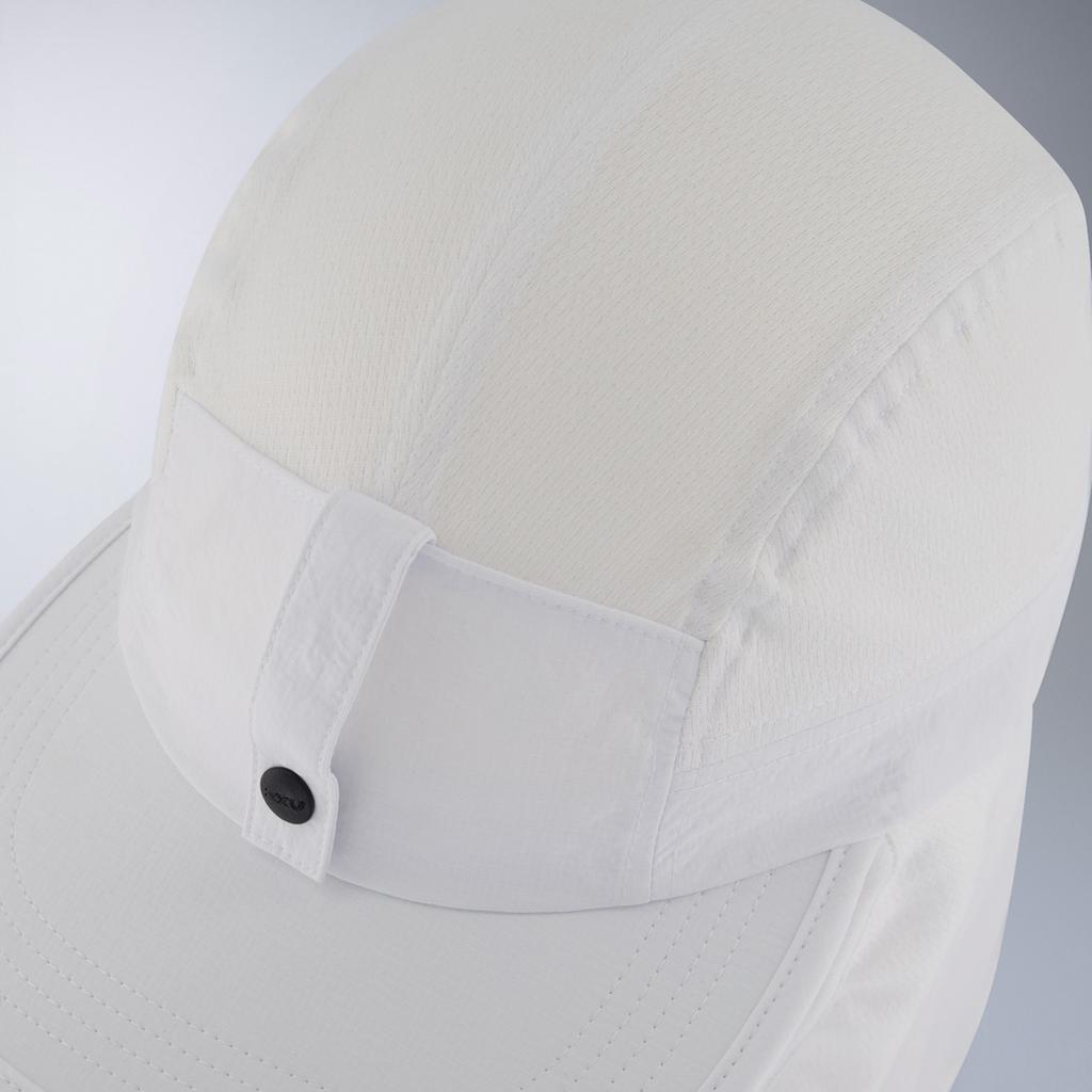 Tutaimjeuyu (Unisex) Trail Legionaire Cap_Uq7620Fwht-Wht