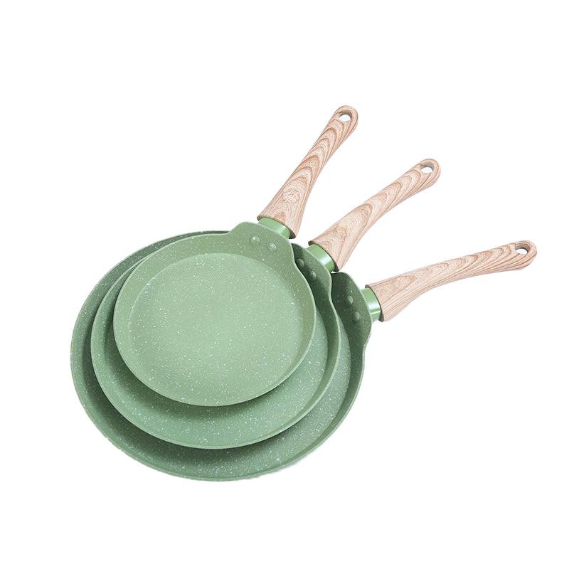 Korean Non-Stick Thousand-Layer Cake & Pancake Pan with Wooden Handle