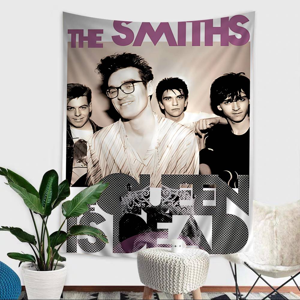 Rock Band SSmiths Printed Large Wall Tapestry Hanging Tarot Hippie Wall Rugs Dorm Cheap Hippie Wall Hanging