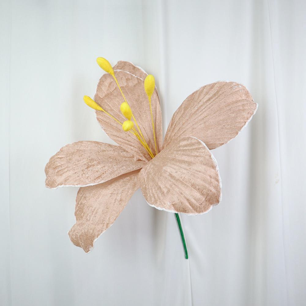 50cm Velvet Flower Large Scale Fake Flowers Venue Scenery Osmanthus Foam Flower  Display Window