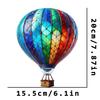 Cross-Border Hot Air Balloon Sun Catcher: Stained Glass Acrylic Garden Decoration Pendant