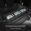 BDM1 For Suzuki Jimny 2019-2025 Trunk Storage Box Removable Partition Washable Organizer Anti-Scratch Interior Decor Auto Accessories
