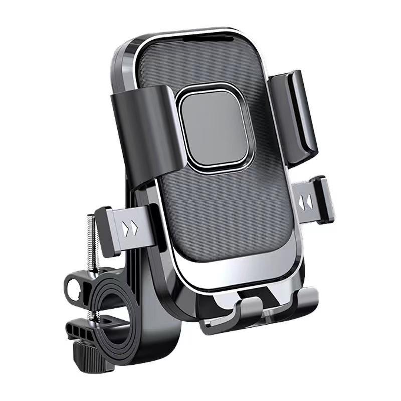 Shockproof Automatic Lock Motorcycle & Bicycle Phone Holder