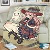 "ONE PIECE" Flannel Blanket Comfortable for Bedroom, Sofa, Picnic, Travel and Camping