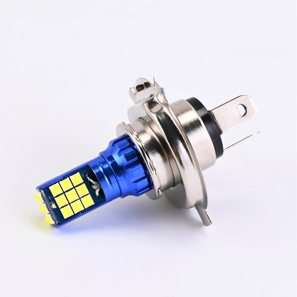 High Bright Motorcycle LED Headlight H4 H6 BA20D P15D Hi/Low Headlight Bulb Motor Driving Lights DRL Front Energy-Efficient Lamp