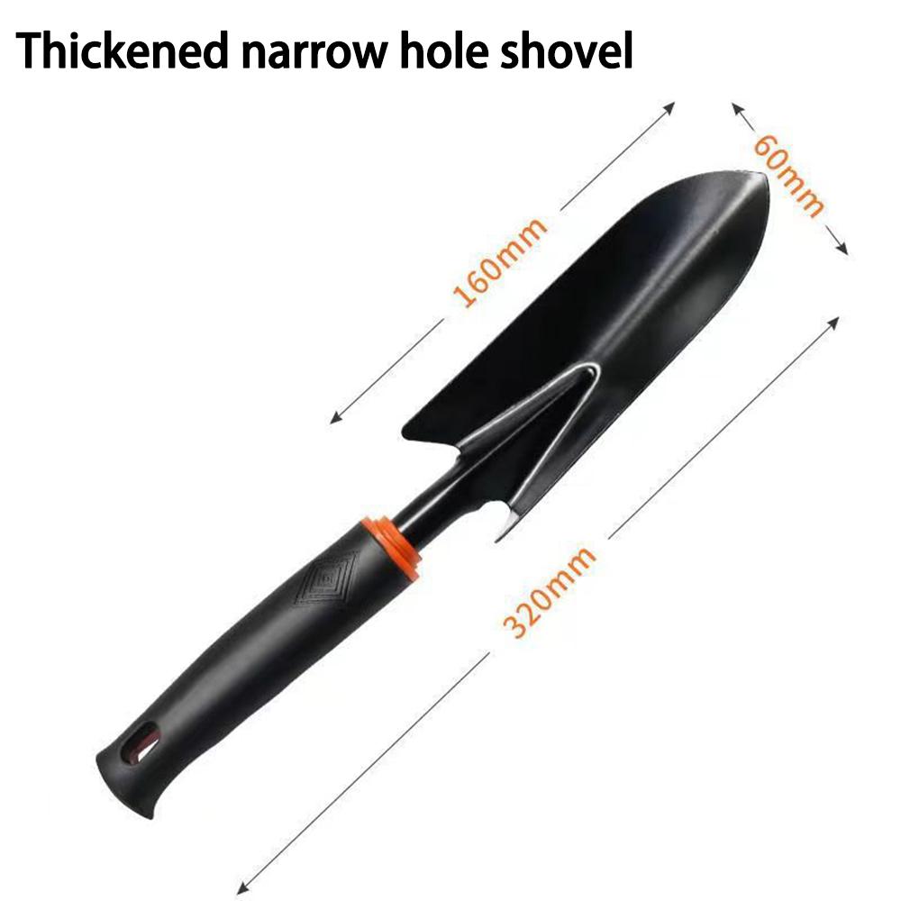 

4-Piece Gardening Shovel Set Vegetable Planting Tools with Rake Hoe Trowel Small Garden Tools for Women And Men