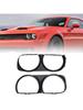 Upgraded Headlights Frame Replacement Front Lamp Headlight Bezel Set Easy Installation Suitable for -Challenger