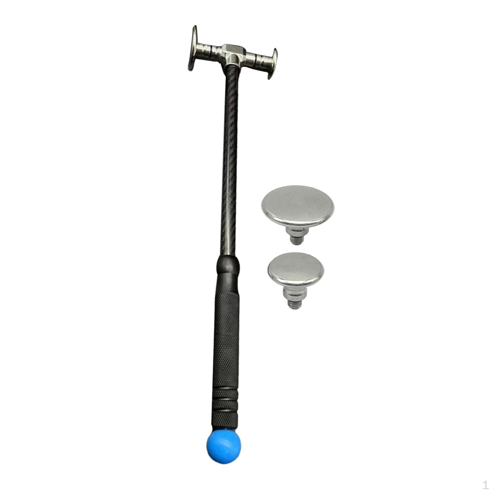 

Инструмент для ремонта вмятин без покраски кузова, молоток, легкий универсальный с головками для металла Set C