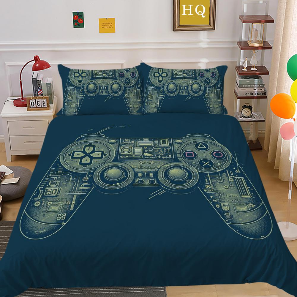 Game Handle Bedding Cover Suit High Quality Home Bedclothes Printed Bed Cover Sets Fashion Microfiber Home Bedding Sets