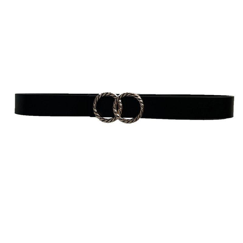 Elegant Pu Material Womens Belt With Smooth Buckle Perfect For Jeans And Casual Wear