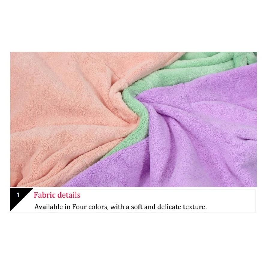 Dog Bathrobe Super Absorbent Pet Towel Bathrobe Bath Towels Quick-Drying Cat Dog Bath Towel Bath Supplies Dog Towel Microfiber