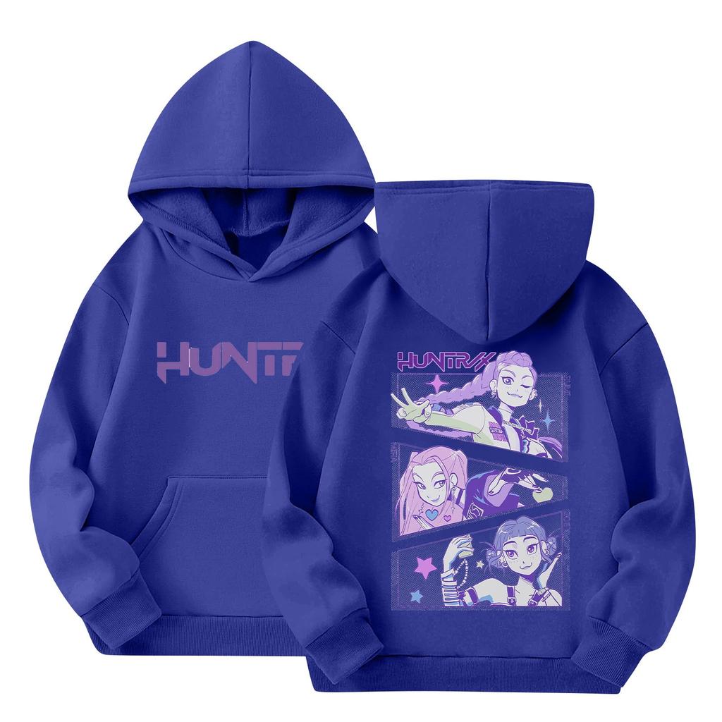 Women's Hooded Gradient Printed Long Sleeved Sweatshirt Loose Women's Sweatshirt  Sweatshirt