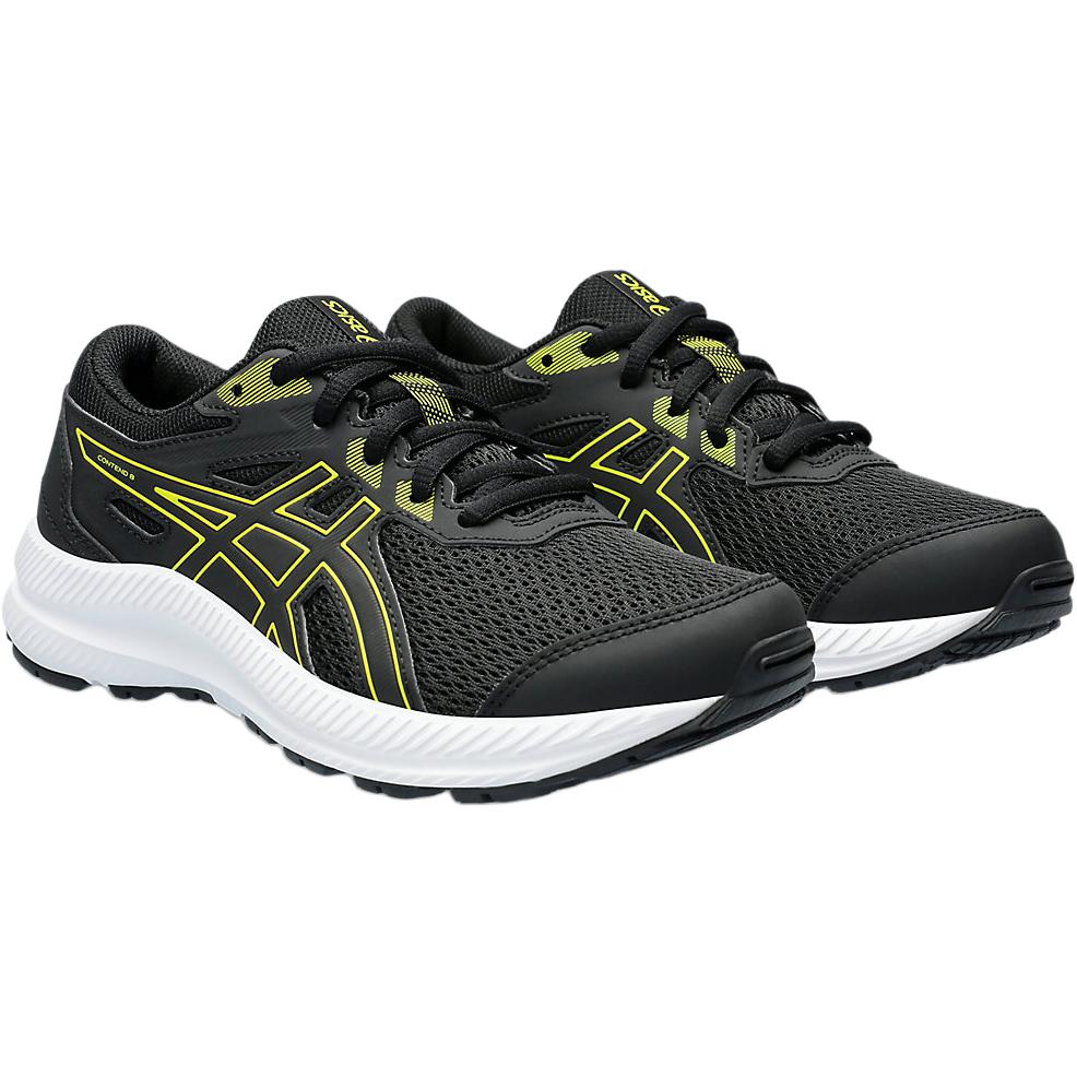 Asics Gel Contend 8 Kids' Running Shoes Black Teenagers 1014A259-009