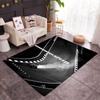 F1 Driver Number Chart Area Rug Design for Decorate Room Balcony Game Room Hallway Anti-slip Rug Anime Office Decor Best for Christmas