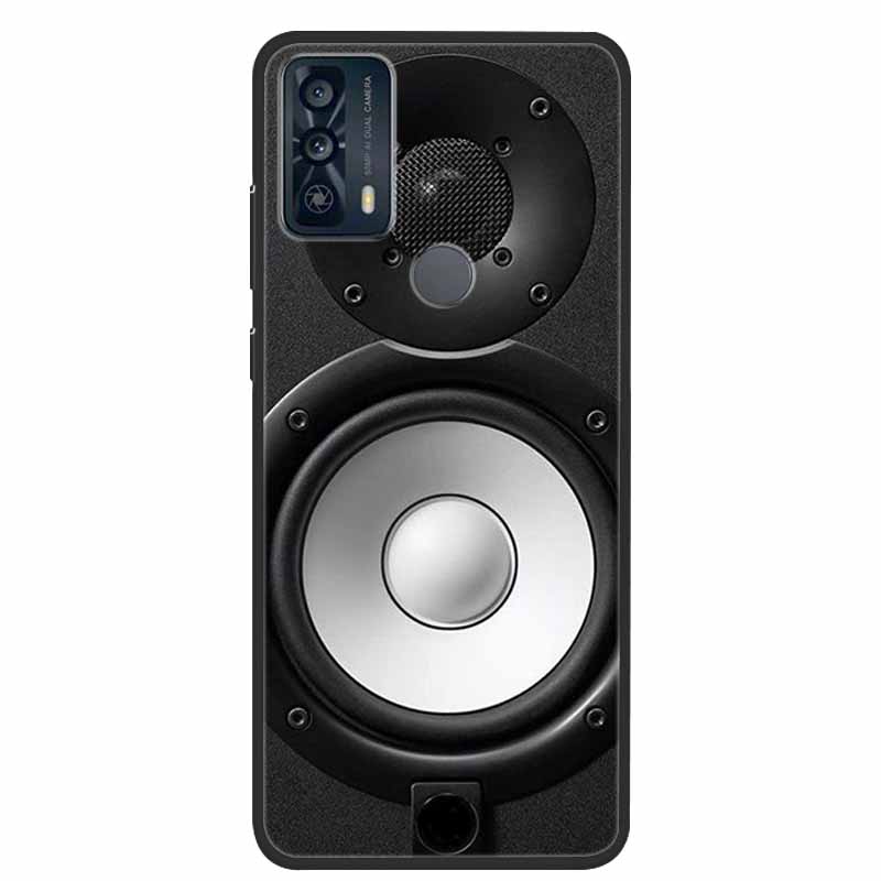 For TCL 20Y 20E Case Luxury Soft Silicone TPU Back Cover For TCL 20Y 20B Phone Cases TCL20Y 20 Y TCL20E Cute 6125F Funda Cartoon